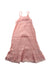 A Pink Sleeveless Dresses from La Compagnie des Petits in size 5T for girl. (Front View)