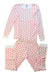 A White Pyjama Sets from Petit Bateau in size 10Y for girl. (Front View)