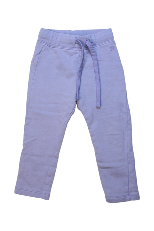 A Purple Sweatpants from United Colors of Benetton in size 18-24M for girl. (Front View)