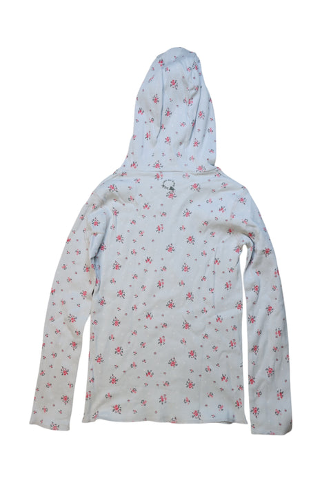 A White Long Sleeve Tops from Petit Bateau in size 8Y for girl. (Back View)