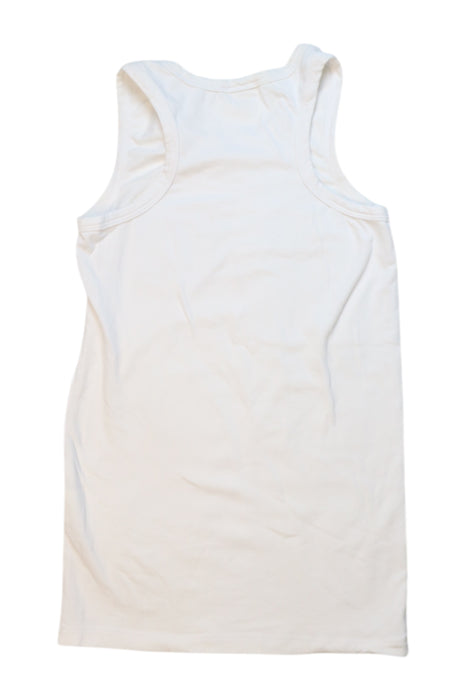 A White Sleeveless Tops from Seed in size 10Y for girl. (Back View)