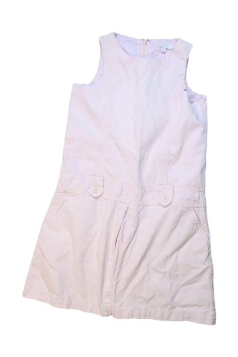 A Pink Sleeveless Dresses from Jacadi in size 8Y for girl. (Front View)