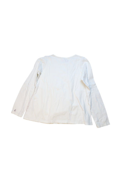 A White Long Sleeve Tops from Jacadi in size 10Y for girl. (Back View)