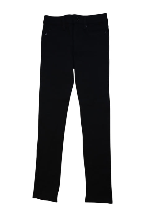 A Black Jeggings from 7 For All Mankind in size 10Y for girl. (Front View)