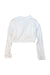 A White Long Sleeve Tops from Armani in size 7Y for girl. (Back View)