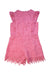 A Pink Sleeveless Rompers from Gingersnaps in size 10Y for girl. (Back View)