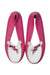 A Pink Flats from Tod’s in size 6T for girl. (Back View)