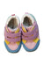 A Multicolour Sneakers from Miki House in size 12-18M for girl. (Back View)