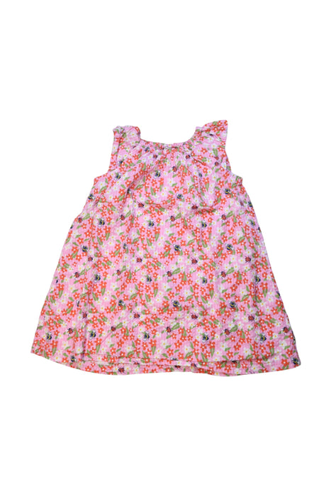 A Multicolour Sleeveless Dresses from Frugi in size 4T for girl. (Front View)