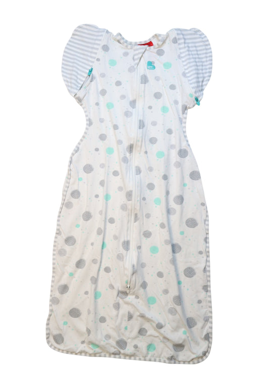 A White Swaddles from Love To Dream in size 6-12M for neutral. (Front View)