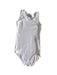 A White Sleeveless Bodysuits from Petit Bateau in size 3-6M for neutral. (Front View)