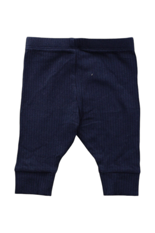 A Navy Leggings from Mori in size 0-3M for neutral. (Back View)