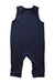 A Navy Sleveless Rompers from Mori in size 3-6M for neutral. (Back View)