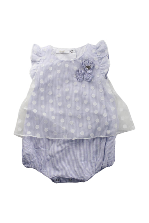 A Purple Sleeveless Rompers from Liu Jo in size 3-6M for girl. (Front View)