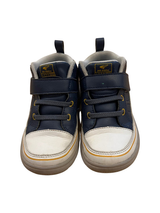 A Navy Sneakers from Dr. Kong in size 5T for boy. (Front View)