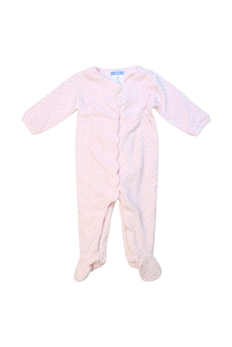 A Pink Onesies from Jacadi in size 3-6M for girl. (Front View)