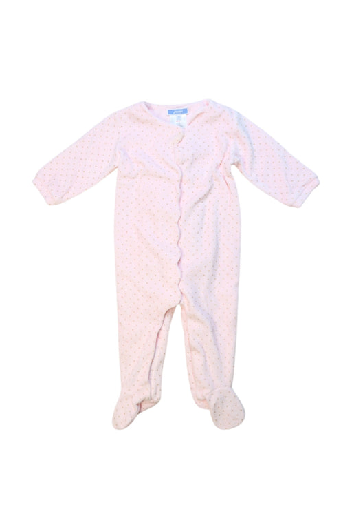 A Pink Onesies from Jacadi in size 3-6M for girl. (Front View)