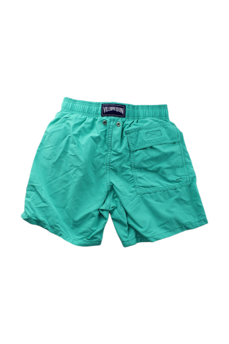 A Green Shorts from Vilebrequin in size 8Y for boy. (Back View)