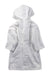 A White Bathrobes from Petit Bateau in size 2T for neutral. (Back View)