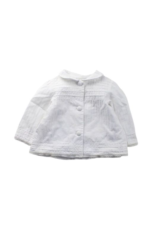 A White Long Sleeve Tops from Dior in size 6-12M for neutral. (Front View)