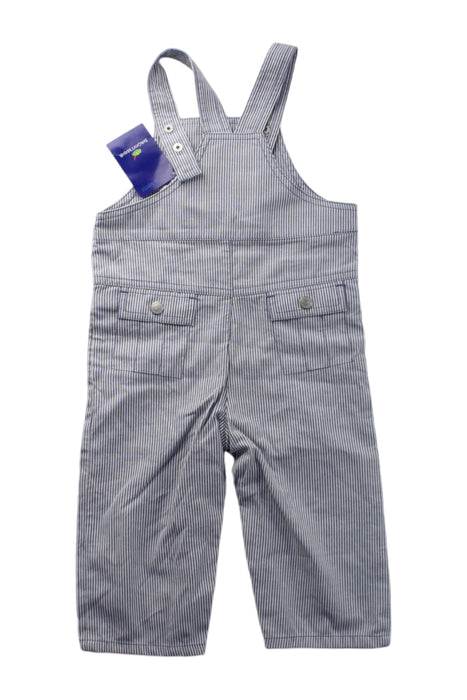 A Blue Long Overalls from Sergent Major in size 12-18M for neutral. (Back View)