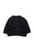 A Black Cardigans from Petit Bateau in size 3-6M for neutral. (Front View)