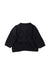 A Black Cardigans from Petit Bateau in size 3-6M for neutral. (Back View)