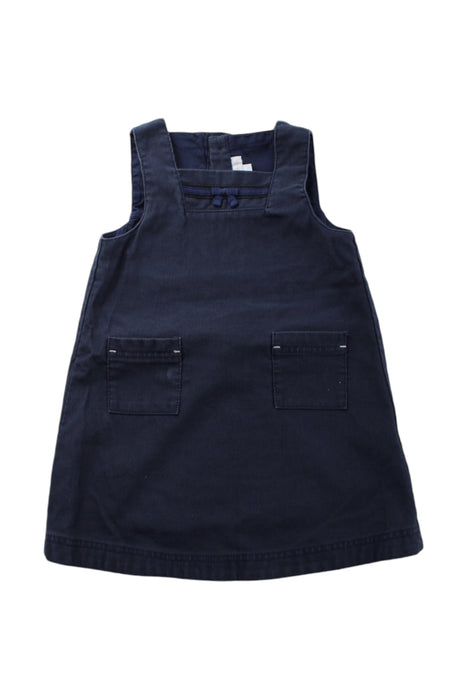 A Navy Sleeveless Dresses from Jacadi in size 18-24M for girl. (Front View)