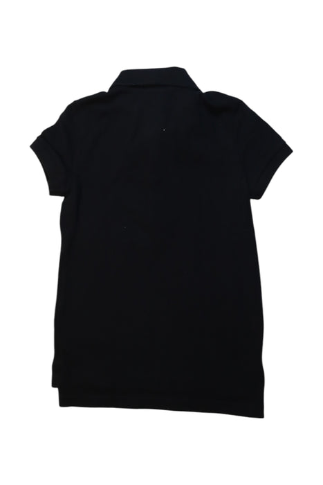 A Black Short Sleeve Polos from Polo Ralph Lauren in size 8Y for girl. (Back View)