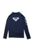 A Navy Rash Guards from Roxy in size 8Y for girl. (Front View)