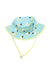 A Multicolour Sun Hats from Barrel in size 4T for girl. (Front View)