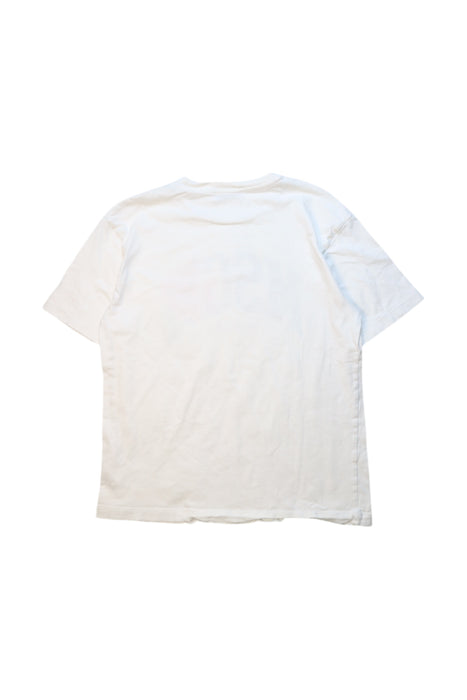 A White Short Sleeve T Shirts from MSGM in size 10Y for boy. (Back View)