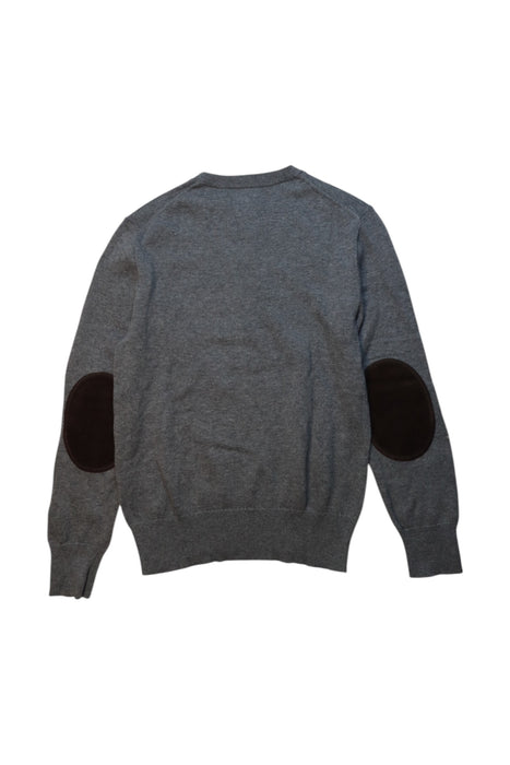 A Grey Knit Sweaters from Polo Ralph Lauren in size 8Y for boy. (Back View)