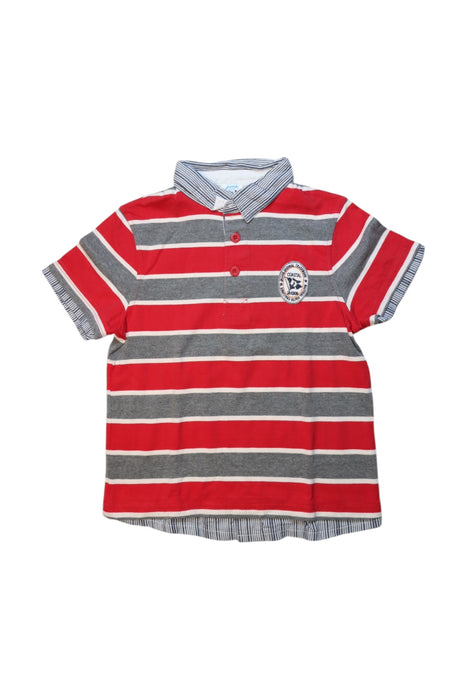 A Multicolour Short Sleeve Polos from Jacadi in size 8Y for boy. (Front View)