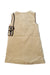 A Beige Sleeveless Dresses from Fendi in size 3T for girl. (Back View)