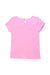 A Pink Short Sleeve Tops from Seed in size 3T for girl. (Back View)