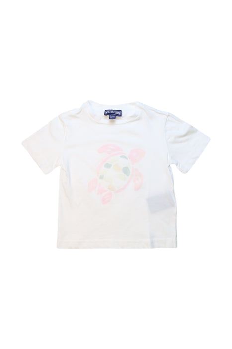 A White Short Sleeve T Shirts from Vilebrequin in size 2T for girl. (Front View)