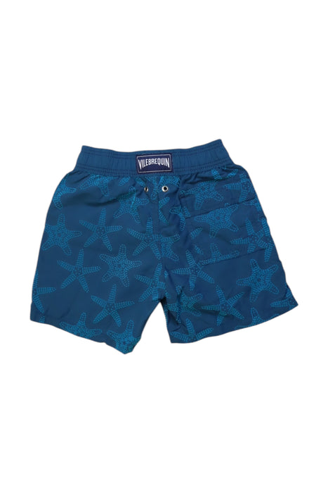 A Blue Swim Shorts from Vilebrequin in size 6T for boy. (Back View)