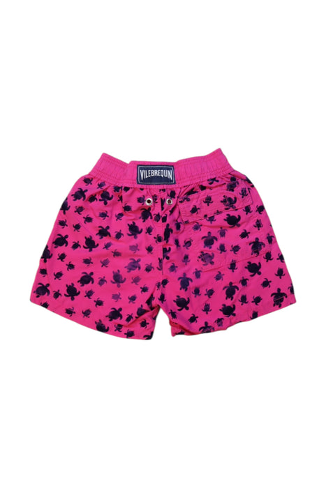 A Pink Swim Shorts from Vilebrequin in size 4T for boy. (Back View)