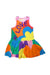 A Multicolour Sleeveless Dresses from Stella McCartney in size 3T for girl. (Front View)