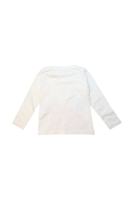 A White Long Sleeve T Shirts from Stella McCartney in size 3T for girl. (Back View)