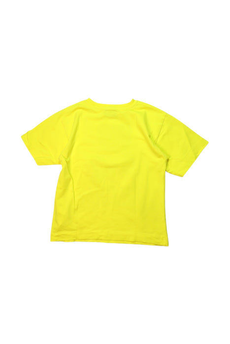 A Yellow Short Sleeve T Shirts from Moschino in size 4T for neutral. (Back View)