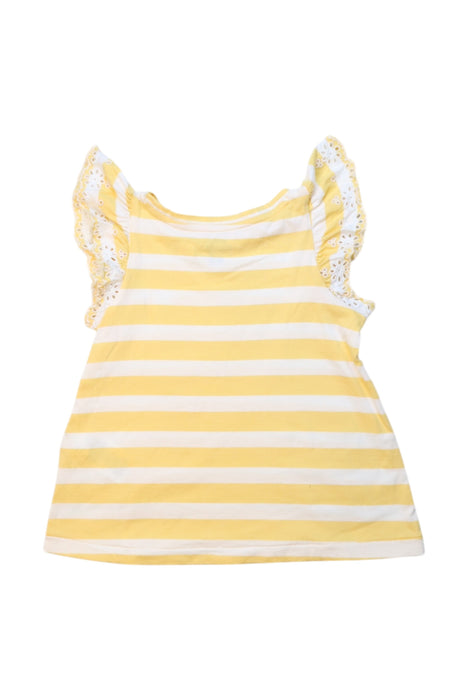 A White Sleeveless Tops from Polo Ralph Lauren in size 3T for girl. (Back View)