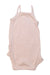 A Peach Sleeveless Bodysuits from Jamie Kay in size 6-12M for girl. (Back View)