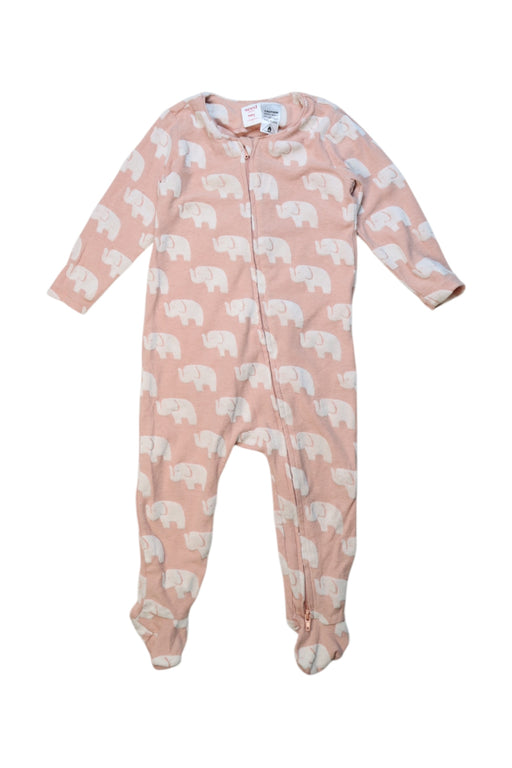 A Pink Onesies from Seed in size 12-18M for girl. (Front View)
