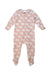 A Pink Onesies from Seed in size 12-18M for girl. (Front View)