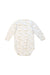 A White Long Sleeve Bodysuits from Seed in size 12-18M for girl. (Back View)
