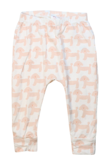 A Peach Casual Pants from Seed in size 12-18M for girl. (Front View)