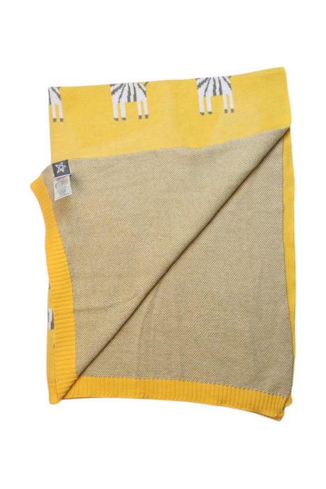 A Yellow Blankets from Jojo Maman Bébé in size O/S for neutral. (Back View)