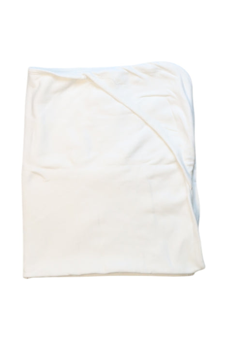 A White Blankets from Little Green Radicals in size O/S for neutral. (Front View)